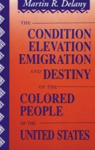 Condition Elevation Emigration and destiny for colored people